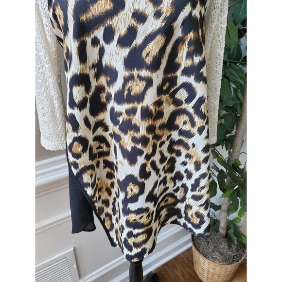 Poeme Women's Multicolor Polyester Long Sleeve Scoop Neck Pullover Blouse Size S - Picture 4 of 9